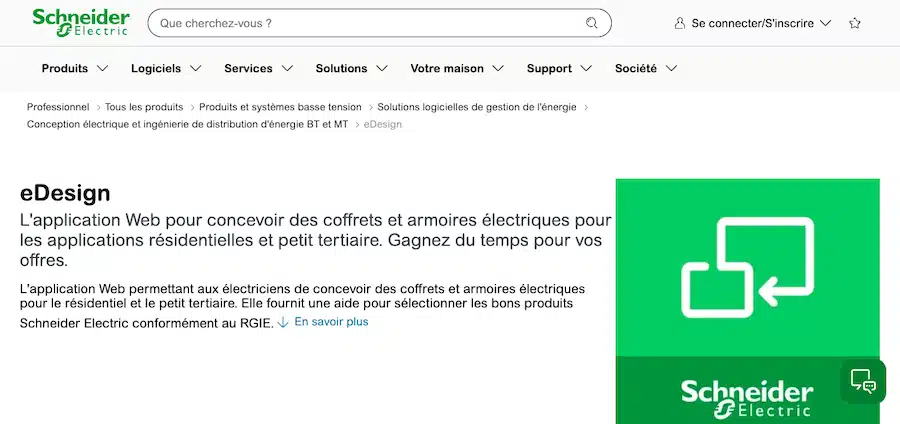 Logiciel électricien technique - edesign